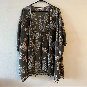 floral kimono